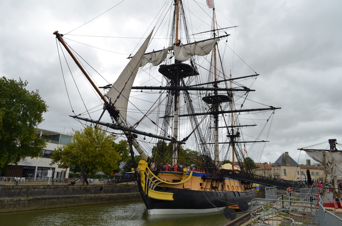 L'Hermione à Rochefort